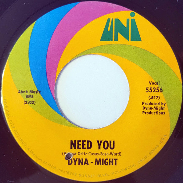 Dyna-Might : Borracho (7")