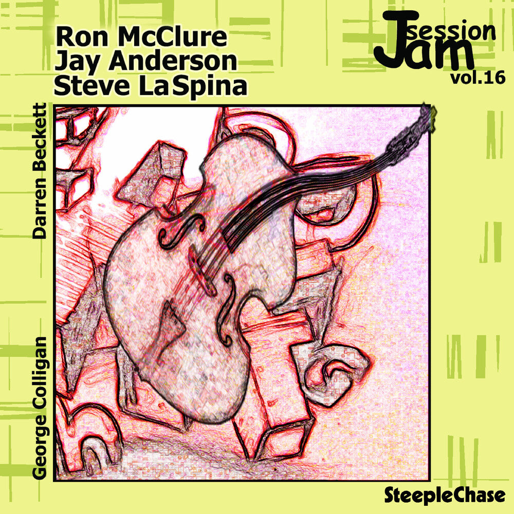 the album cover for Mcclure/Laspina/Anderson - Jam Session, Vol. 16