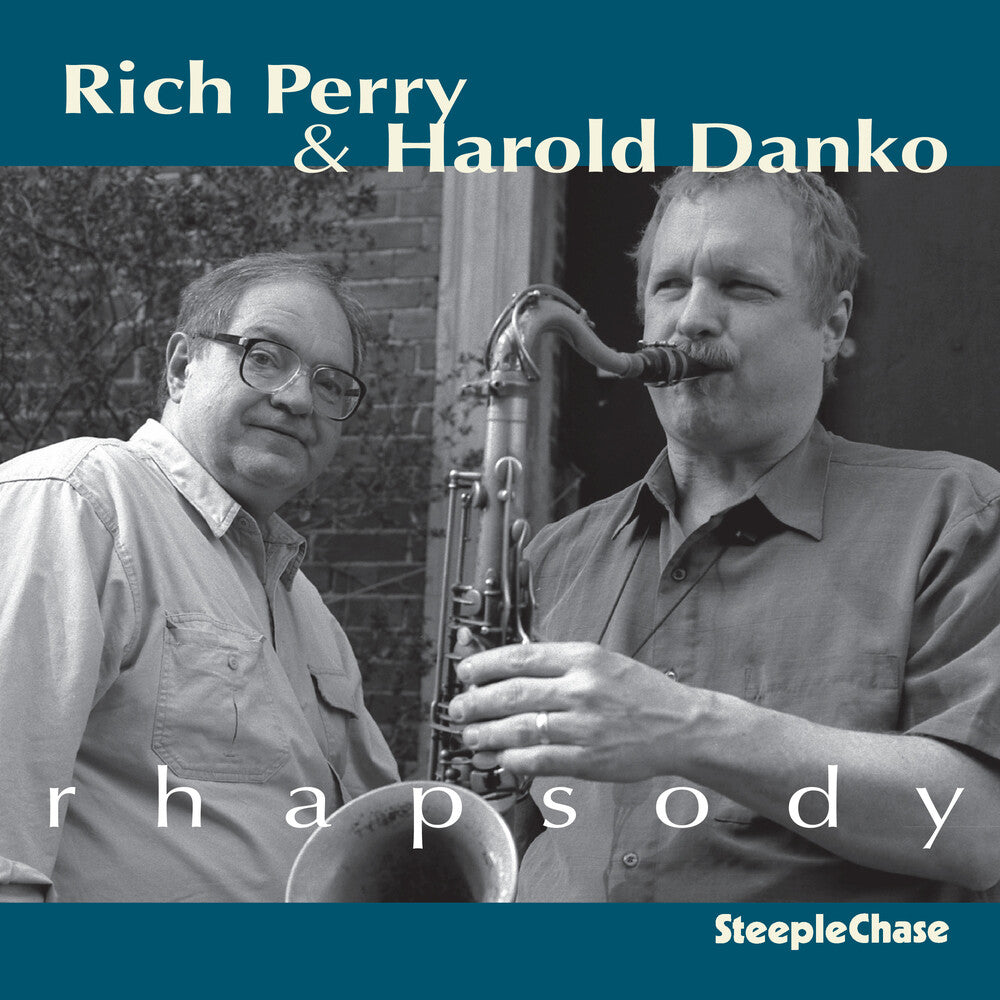 the album cover for Rich Perry & Harold Danko - Rhapsody