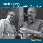 the album cover for Rich Perry & Harold Danko - Rhapsody