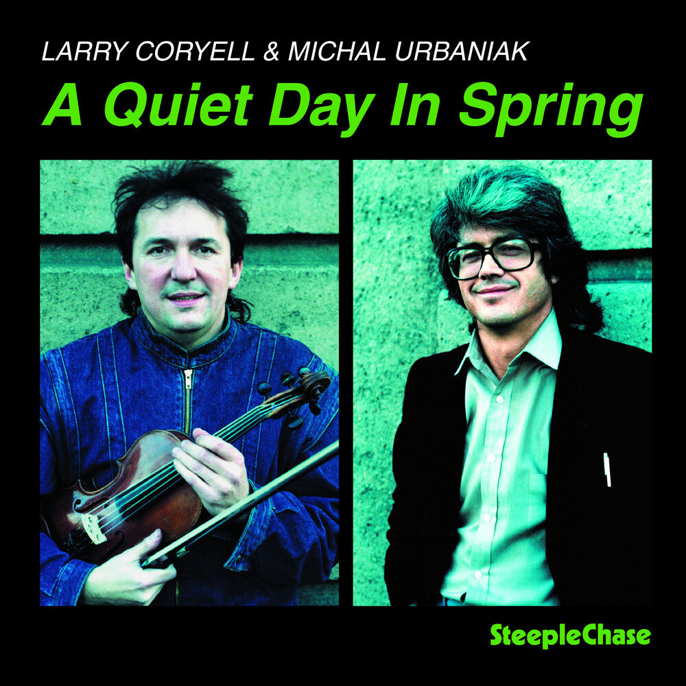 the album cover for Larry Coryell - Quiet Day in Spring