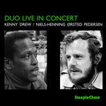 the album cover for Niels-Henning Ørsted Pedersen - Duo Live in Concert