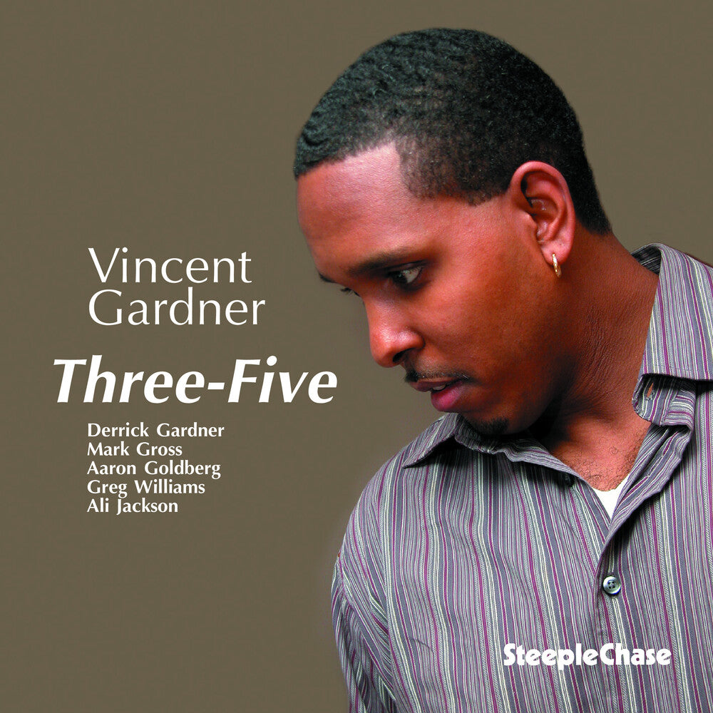 the album cover for Vincent Gardner - Three-Five