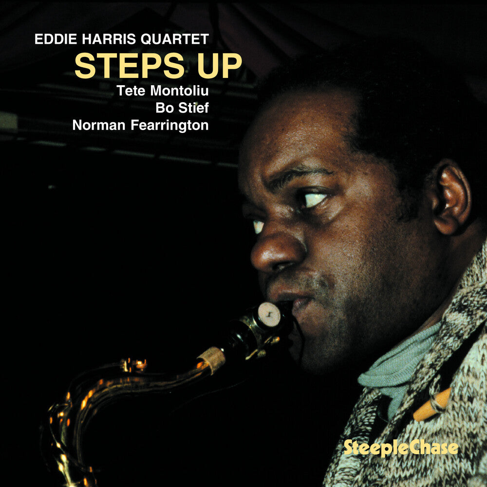 the album cover for Eddie Harris - Steps Up