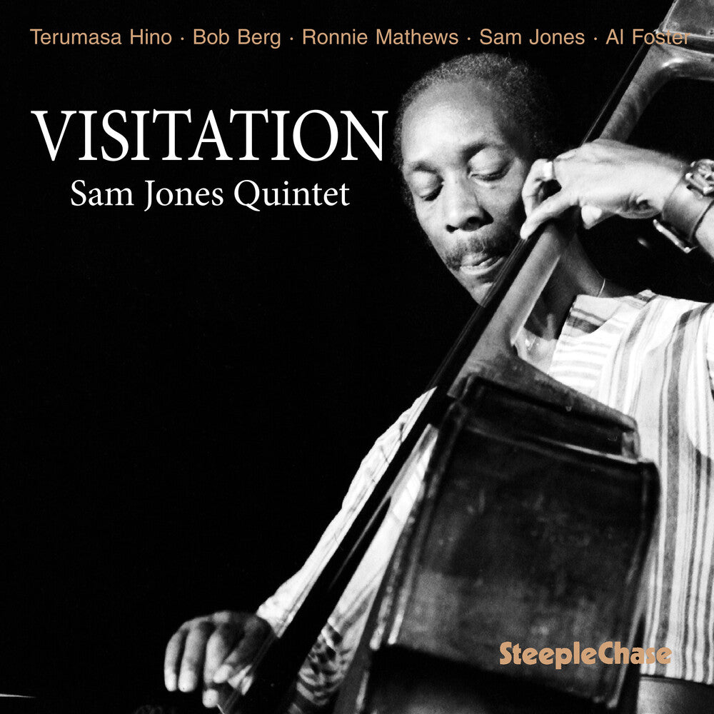 the album cover for Sam Jones - Visitation