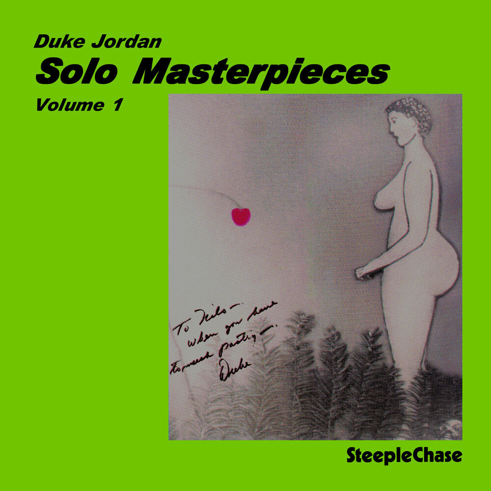 the album cover for Duke Jordan - Solo Master Pieces 1