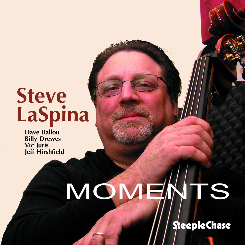 the album cover for Steve Laspina - Moments