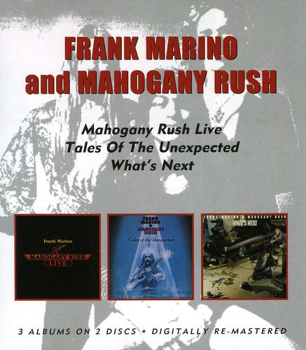 Frank Marino - Live / Tales of the Unexpected / Whats Next (CD)