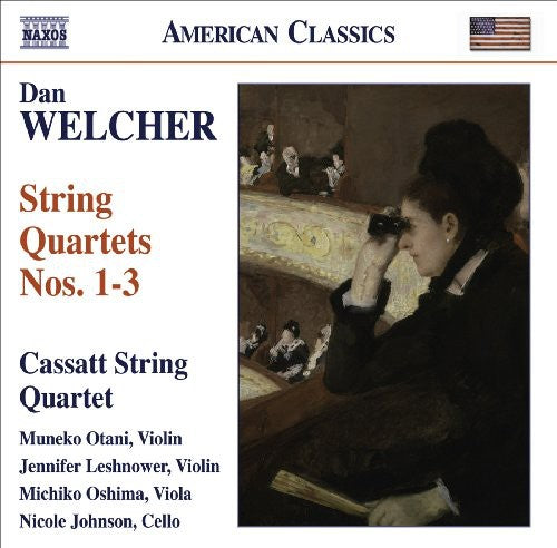 the album cover for Cassatt String Quartet - String Quartets Nos 1-3