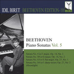 the album cover for Idil Biret - Idil Biret Beethoven Edition 10: Sonatas 5