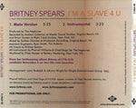 Britney Spears : I'm A Slave 4 U (CD, Single, Promo)