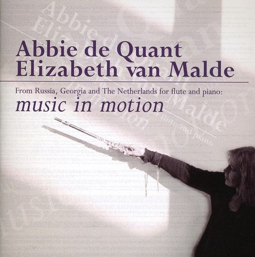 the album cover for De Quant/Malde - Music in Motion