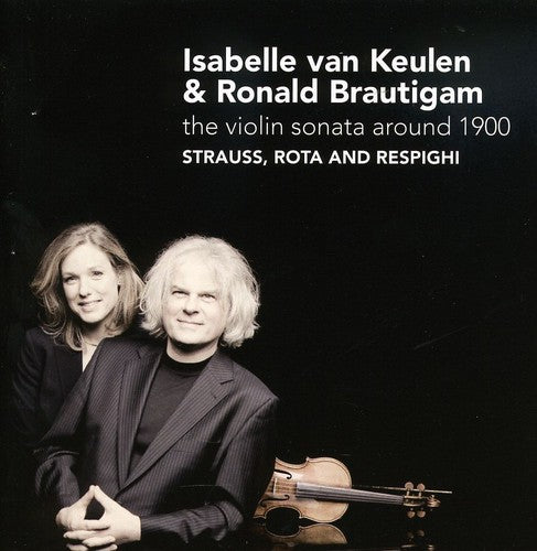the album cover for Ronald Brautigam - Violin Sonata Around 1900