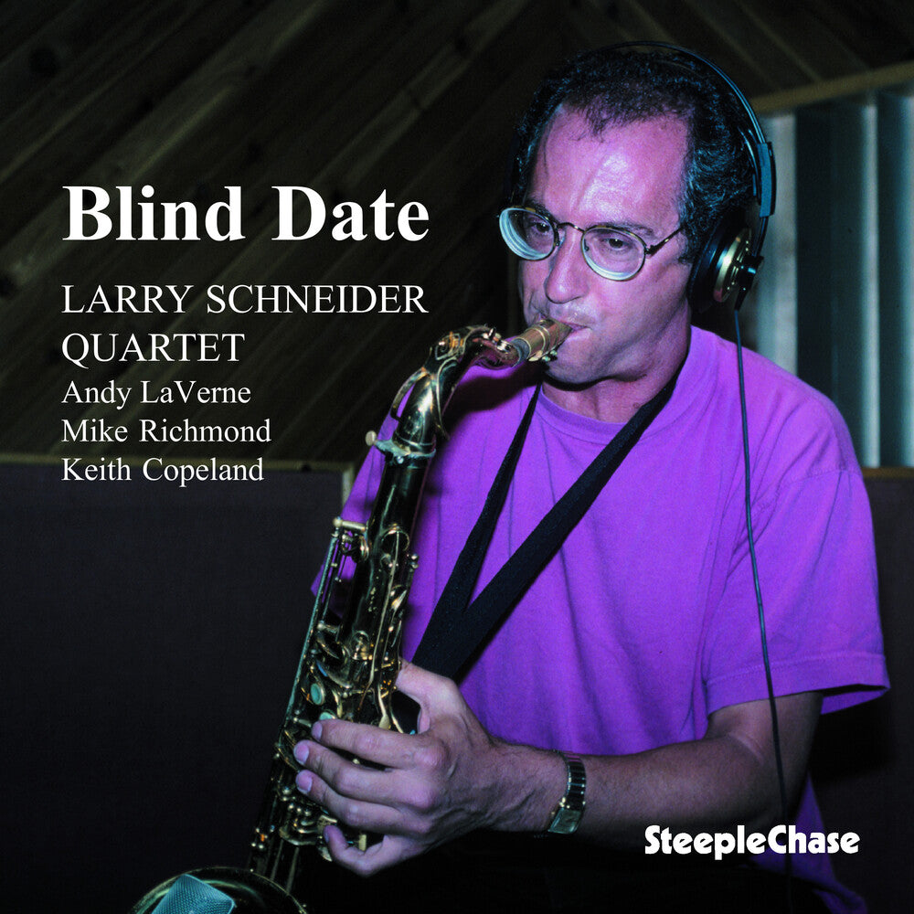 the album cover for Larry Schneider - Blind Date