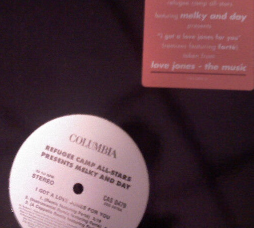 Refugee Camp All Stars Presents Melky And Day : I Got A Love Jones (Remixes) (12", Promo)