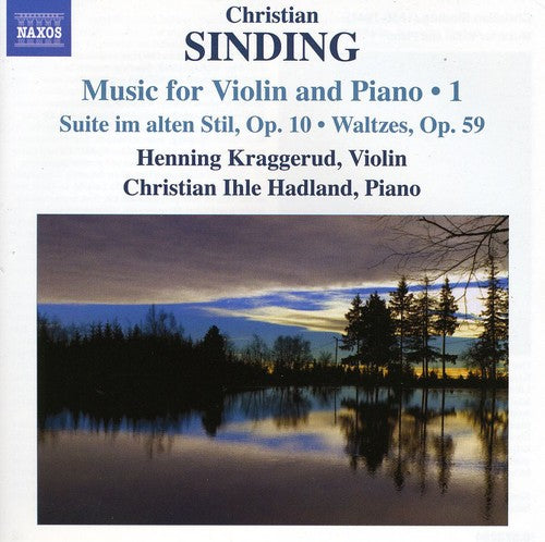 the album cover for Henning Kraggerud - Music for Violin & Piano 1