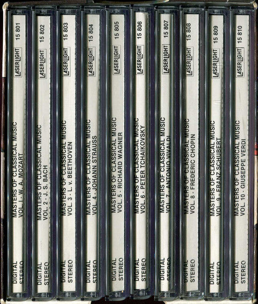 Various : Masters Of Classical Music Vol. 1-10 (10xCD, Comp + Box)