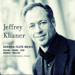 the album cover for Jeffrey Khaner - German Flute Music