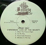 Pat O'Brennan : On My Way! O'Brennan: Live At The Bounty (LP, Album)