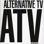 the album cover for Alternative Tv - Black and White: Live