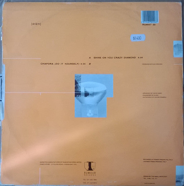 Dream In Goa : Shine On You Crazy Diamond (12")