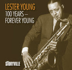 the album cover for Lester Young - 100 Years: Forever Young