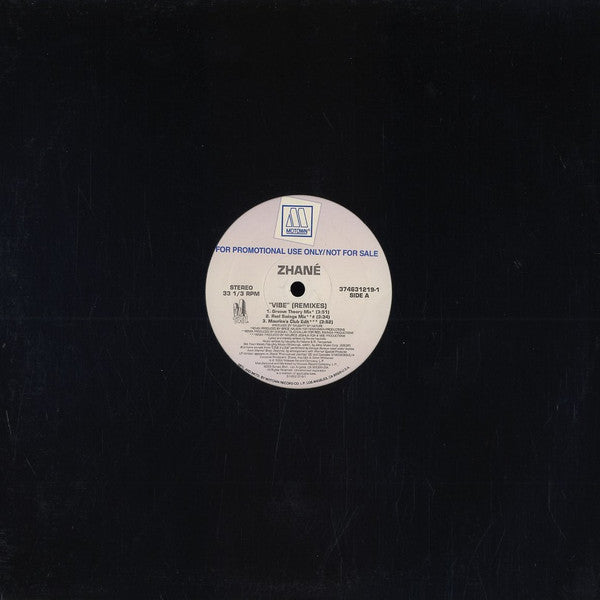 Zhané : Vibe (Remixes) (12", Promo, Lab)