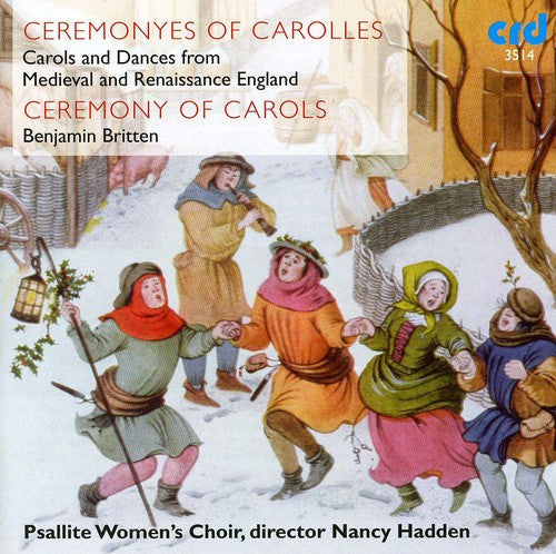 the album cover for Nancy Hadden - Ceremony of Carols