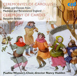 the album cover for Nancy Hadden - Ceremony of Carols