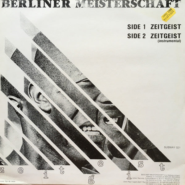 Berliner Meisterschaft : Zeitgeist (12")