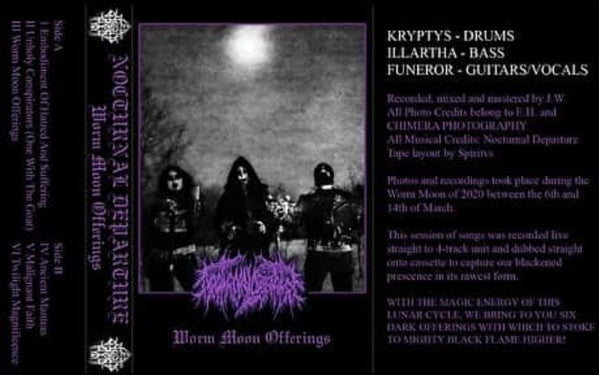 Nocturnal Departure : Worm Moon Offerings (Cass, Album)
