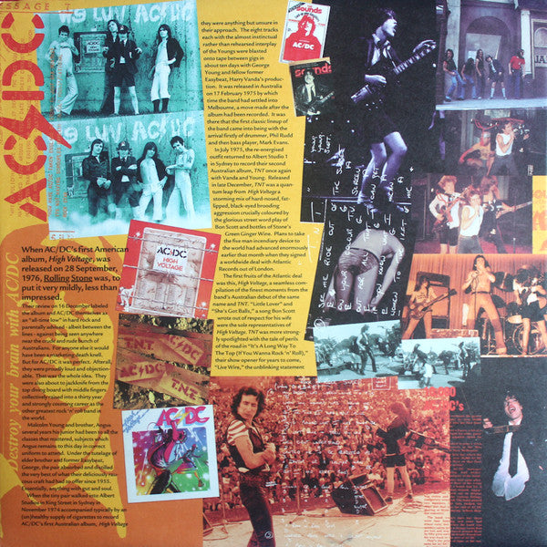 AC/DC : High Voltage (LP, Album, RE, RM, 180)