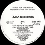 Ready For The World : Can He Do It (Like This, Can He Do It Like That) (12", Promo)