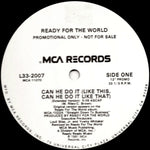 Ready For The World : Can He Do It (Like This, Can He Do It Like That) (12", Promo)