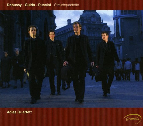 the album cover for Acies Quartett - String Quartets