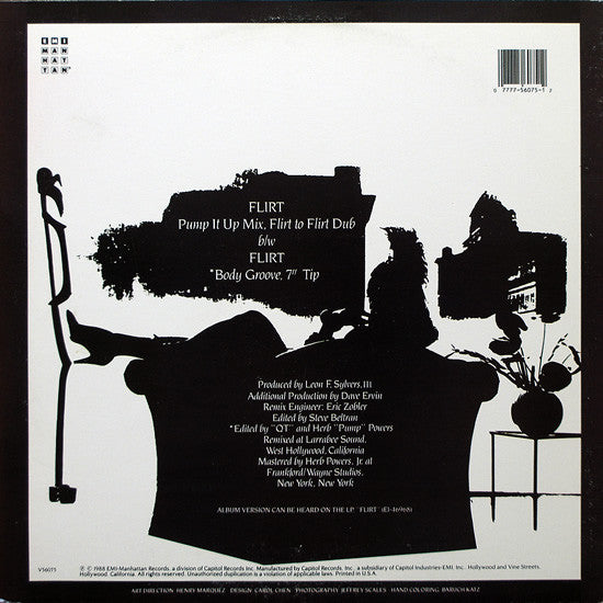 Evelyn Champagne King* : Flirt (12", Single)