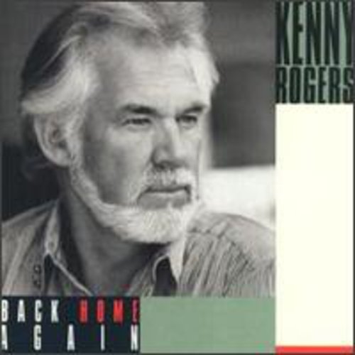 the album cover for Kenny Rogers - Back Home Again