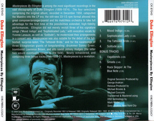 Duke Ellington - Masterpieces By Ellington (CD)