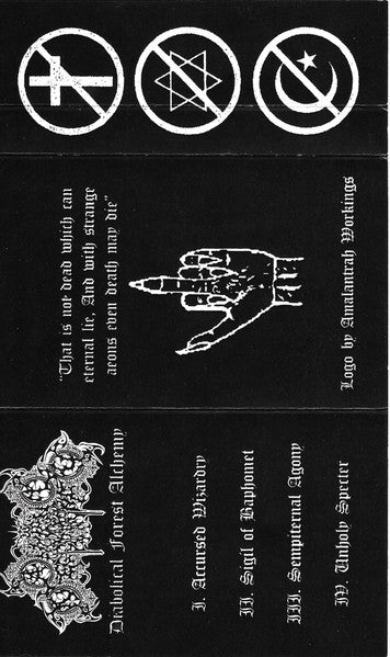 Ancient Necromancy : Diabolical Forest Alchemy (Cass, Ltd)