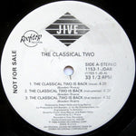 The Classical Two : The Classical Two Is Back (12", Promo)