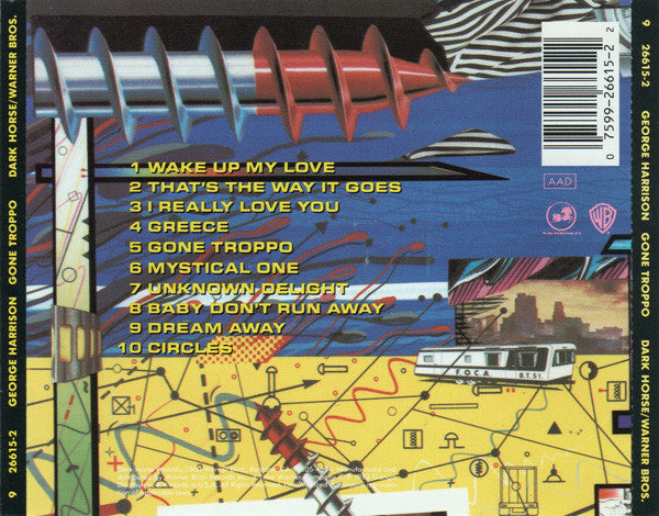 George Harrison : Gone Troppo (CD, Album, RE)