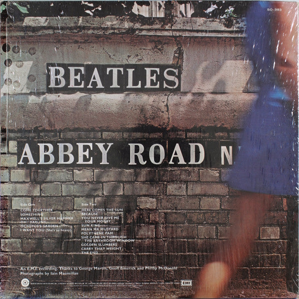 The Beatles : Abbey Road (LP, Album, RE, Win)