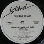 Michelle Goulet : Over And Over And Over (12", Promo)