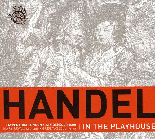the album cover for G.F. Handel - Handel In The Playhouse