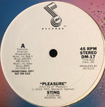 Sting (2) : Pleasure (12", Promo)