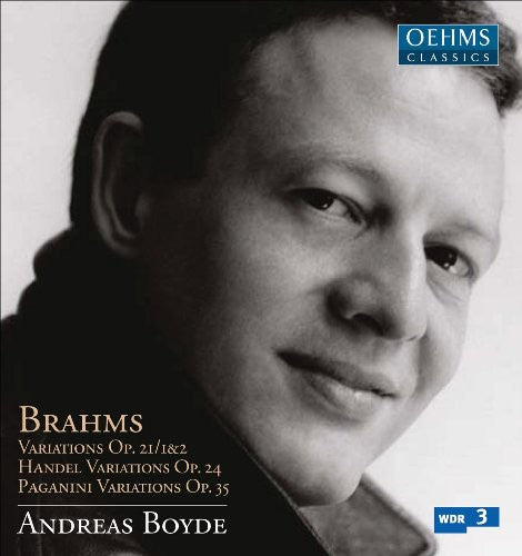 the album cover for J. BRAHMS - Brahms, J. : Complete Works for Solo Piano Vol. 3