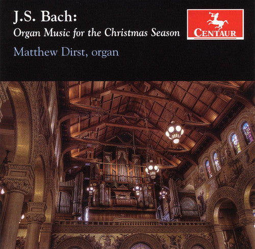 the album cover for J.S. Bach - Bach, J.S. : Organ Music for the Christmas Season