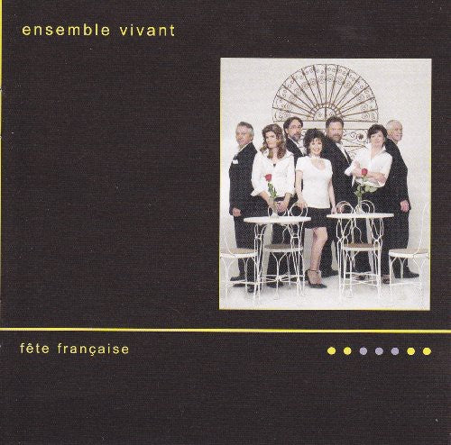 the album cover for Ensemble Vivant - Fete Francaise