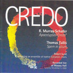 Robert Sund - Credo: Schafer & Tallis (CD)