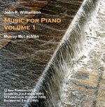 the album cover for MURRAY MCLACHLAN - Music for Piano 1